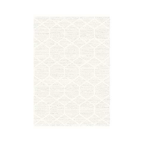 Cream Beige Harper Contemporary Rug 200 x 290 cm