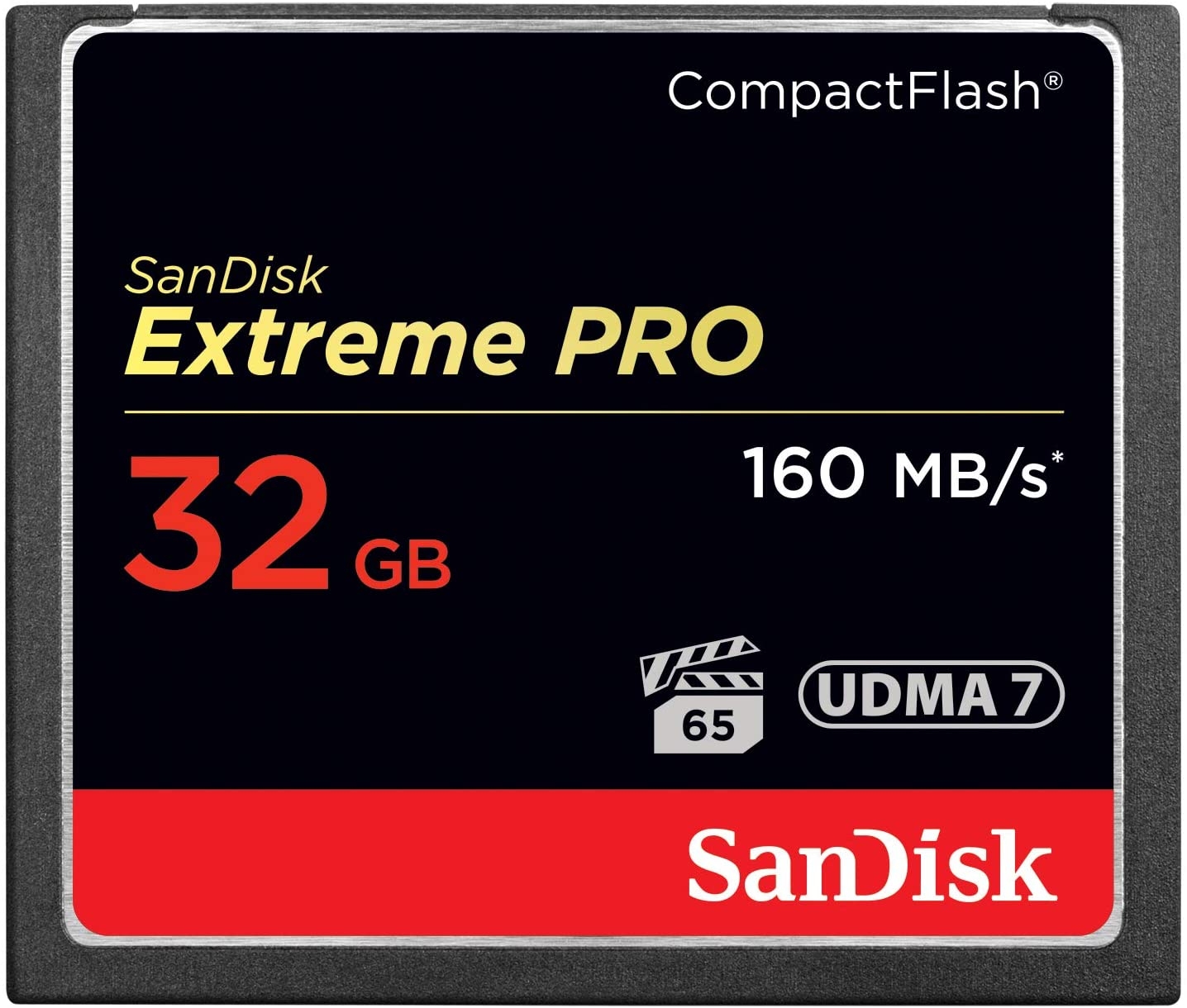 Sandisk Extreme Pro Cfxp 32gb Compactflash 160mb s (sdcfxps-032g)