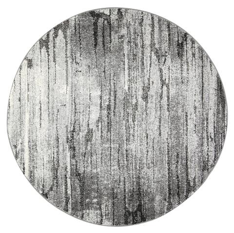 Vision Metro Grey Round Rug 160 cm Round