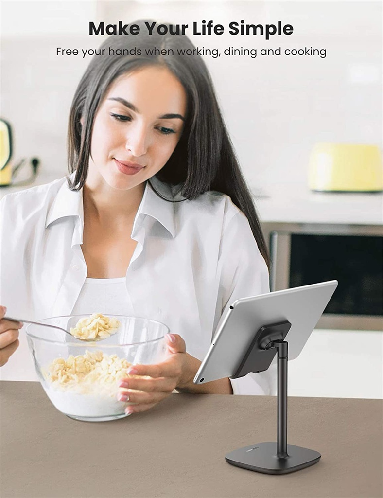 Ugreen Adjustable Desk Phone Holder (black) - 80194