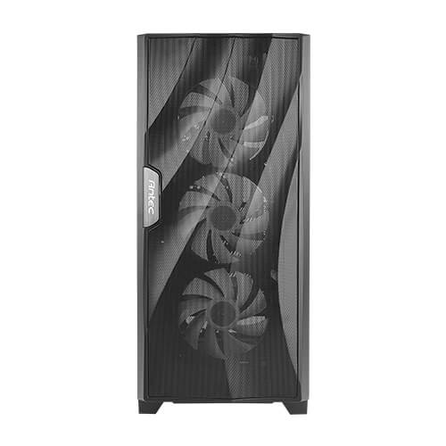 Antec Df700 Flux Wave Mesh Front High Airflow Tempered Glass With 3x Argb Fan Front 1x Rear 1x Psu Shell (reverse Fan Blade) Atx Gaming Case