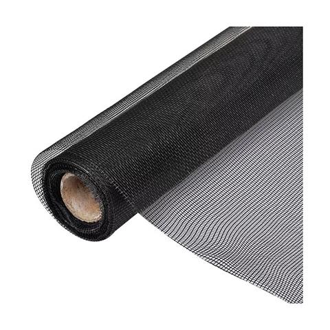 Mesh Screen Fiberglass Black 150 x 500 cm