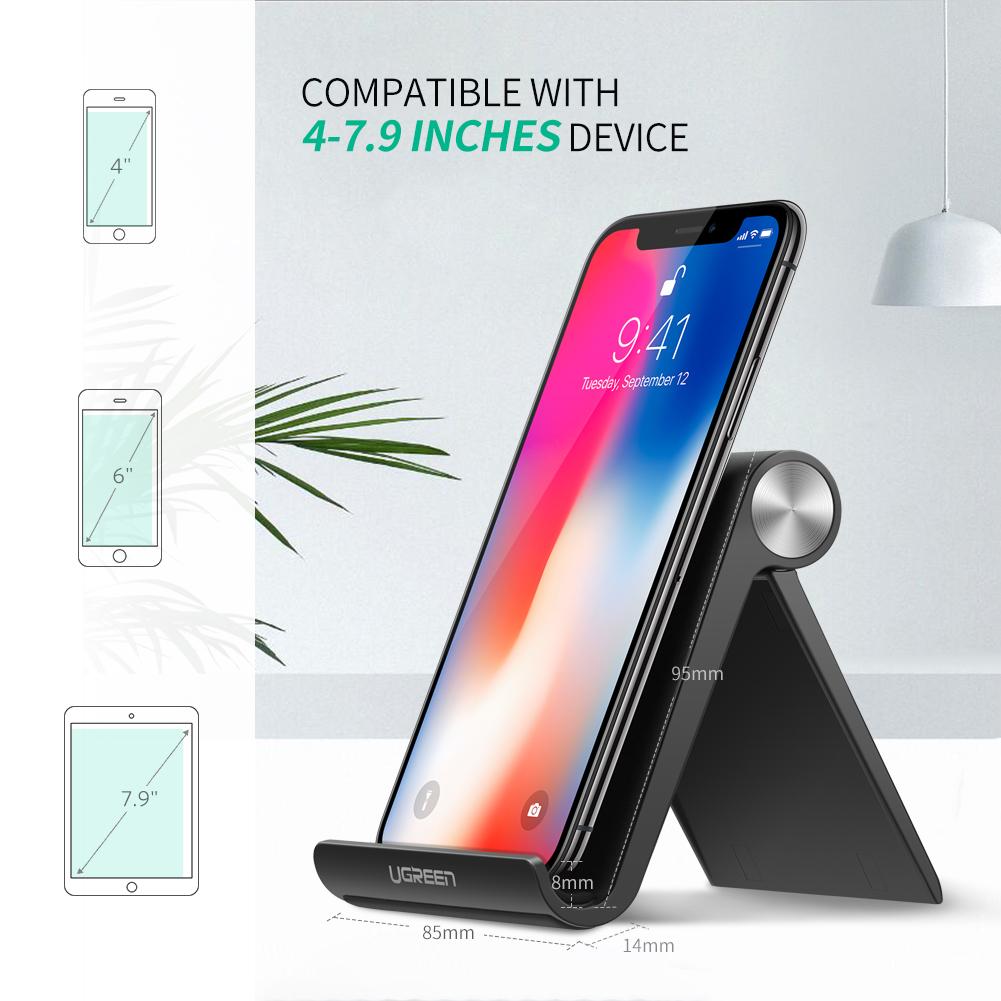 Ugreen Adjustable Protable Stand Multi Angle (white) - 30285