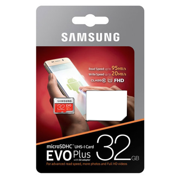 Samsung 32gb Uhs-i Plus Evo Class 10 U1 Without Adaptor 95r 20w Mb-mc32g