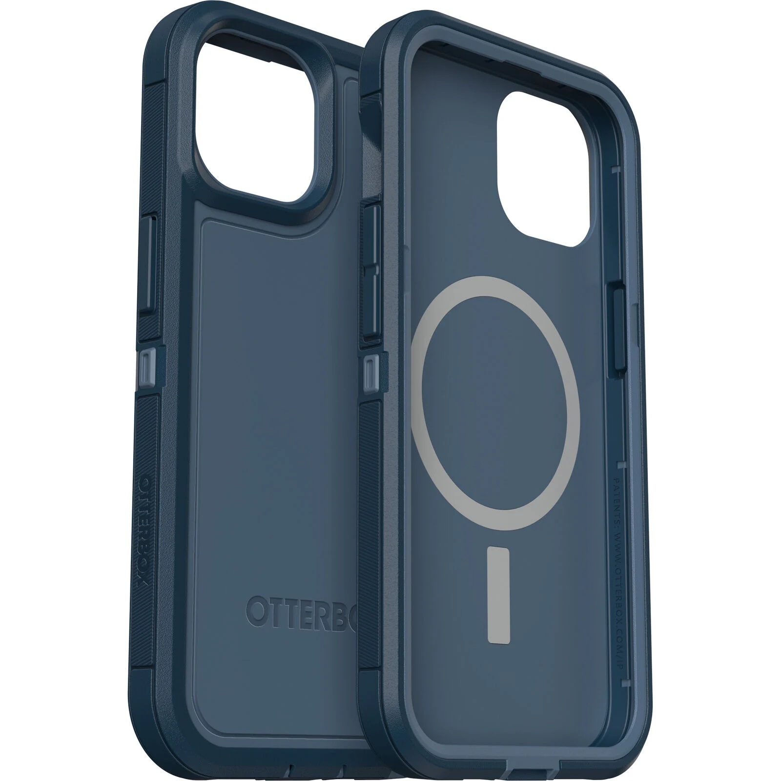 Otterbox Apple Iphone 14 Iphone 13 Defender Series Xt Case With Magsafe - Open Ocean (blue) (77-89805) 5x Military Standard Drop Protection