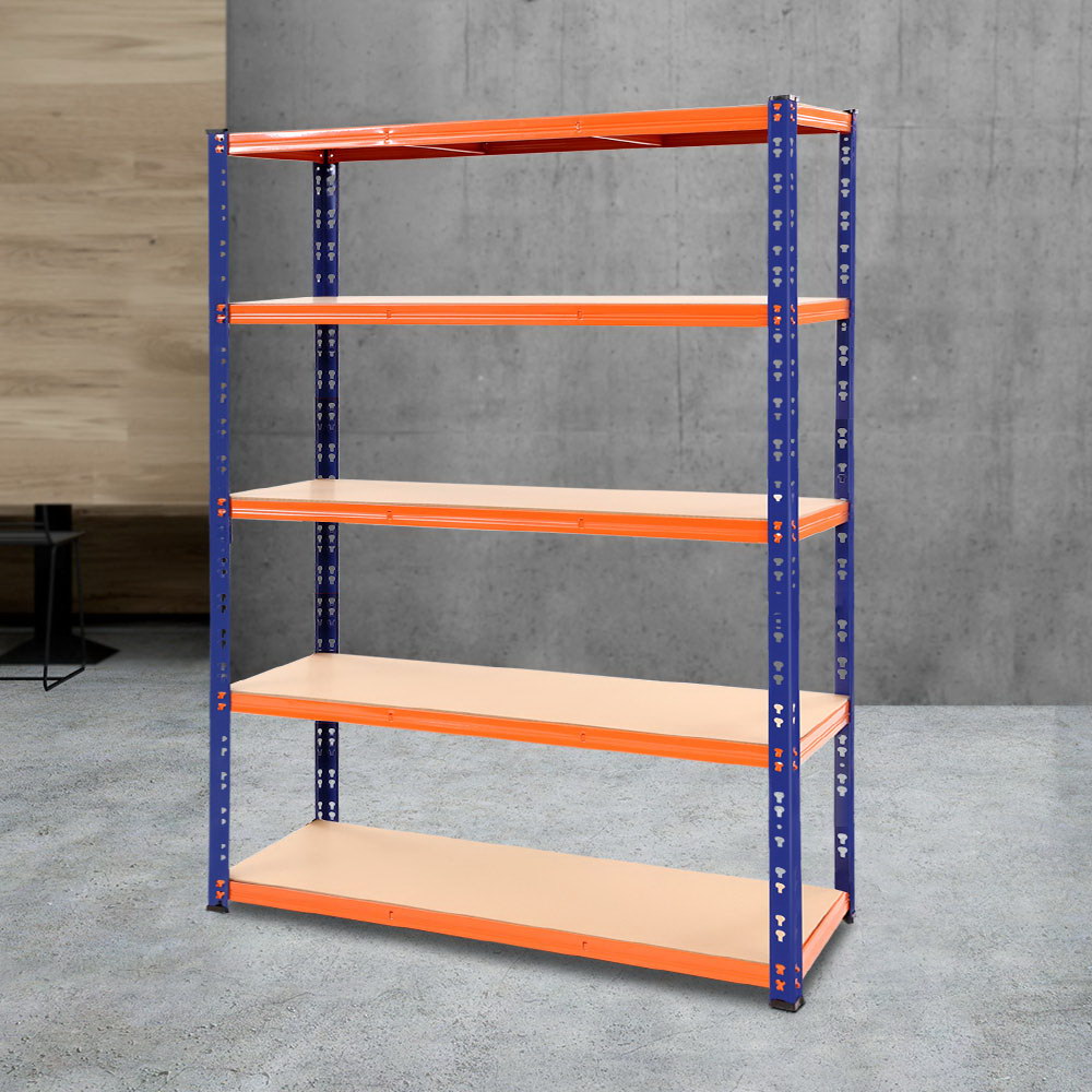 Giantz 1.8m Warehouse Racking Shelving Storage Shelf Garage Shelves Rack Steel
