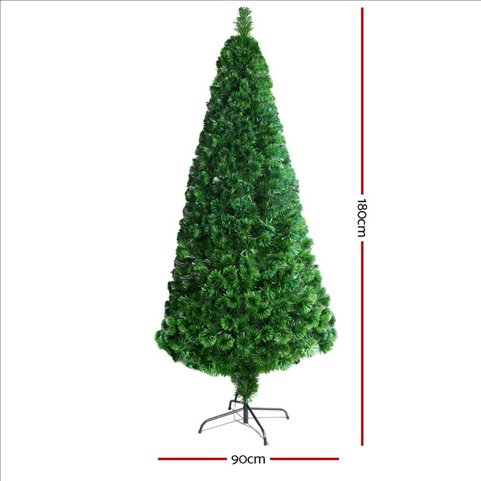 Jingle Jollys Christmas Tree 2.1m Led Xmas Trees Optic Fibre Multi Colour