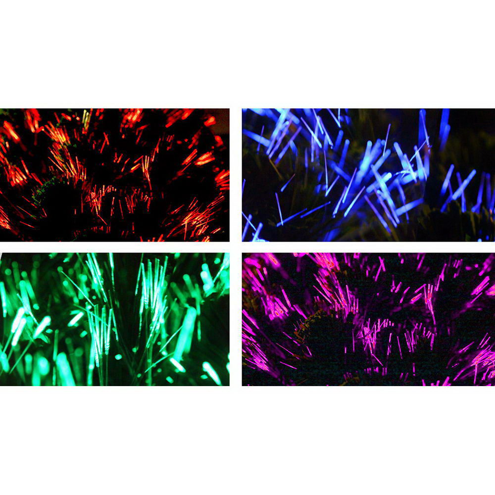 Jingle Jollys Christmas Tree 2.1m Led Xmas Trees Optic Fibre Multi Colour