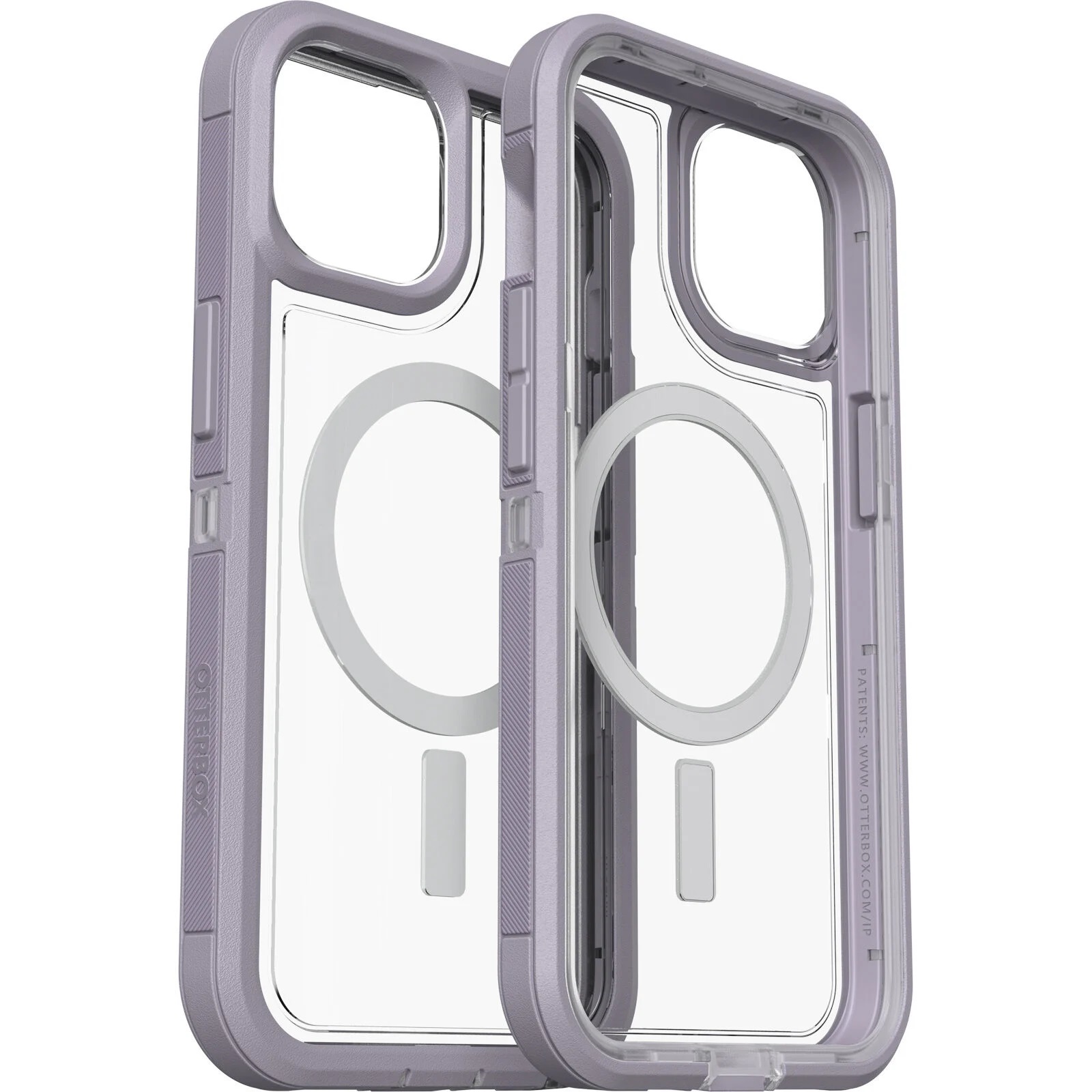 Otterbox Apple Iphone 14 Iphone 13 Defender Series Xt Clear Case With Magsafe - Lavender Sky (purple) (77-90063)