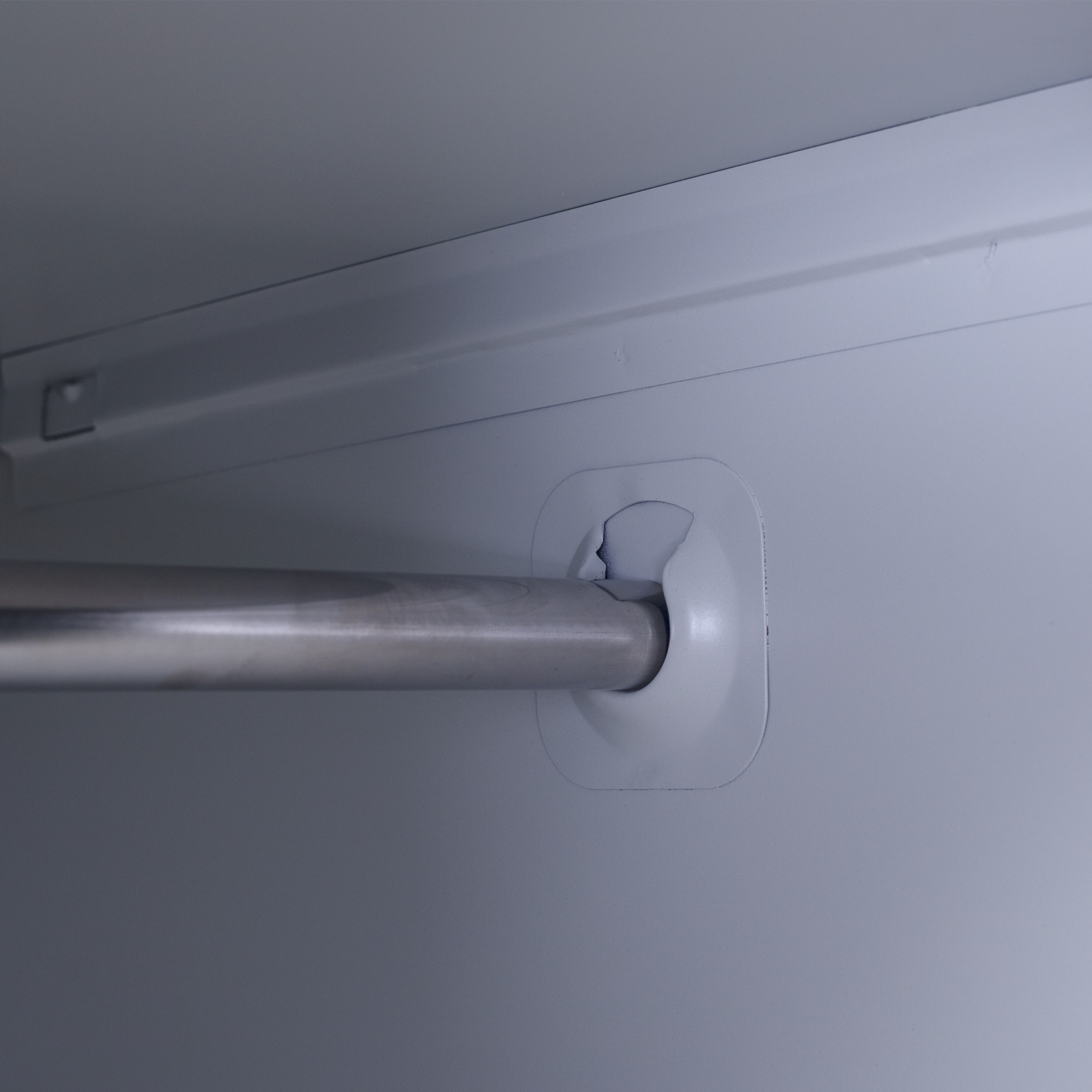 Standard Lock One-door Office Gym Shed Clothing Locker Cabinet Grey