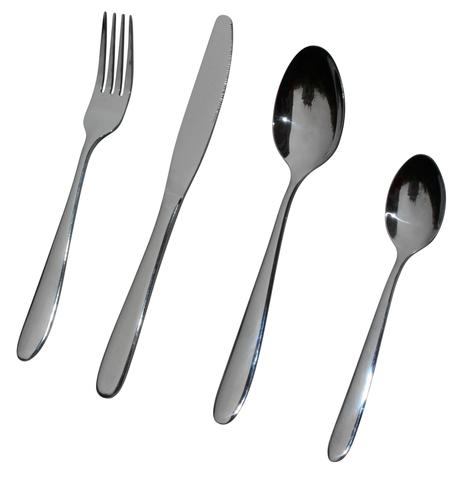 32pc Stainless Steel Cutlery Set 1 item