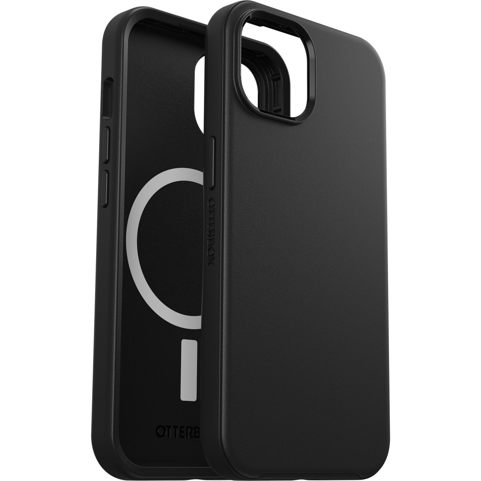Otterbox Apple Iphone 14 Iphone 13 Symmetry Series+ Antimicrobial Case for Magsafe - Black (77-89018) 3x Military Standard Drop Protection