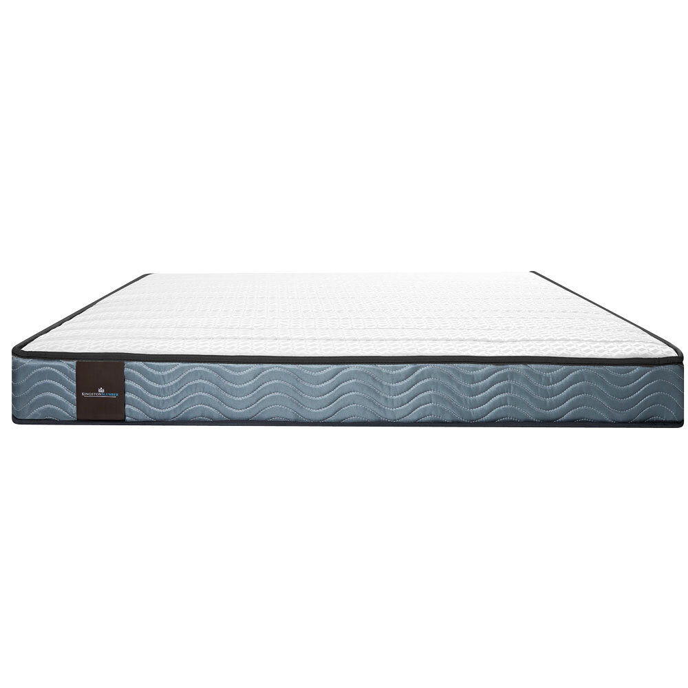 Kingston Slumber Mattress King Single Bed Size Bonnell Spring Bedding Firm Foam Top 16cm