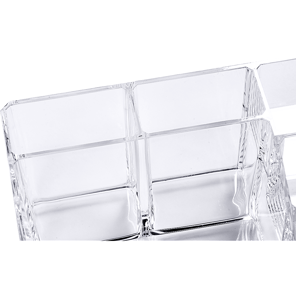 11 Drawers Clear Acrylic Tower Organiser Cosmetic Jewellery Luxury Storage Cabinet