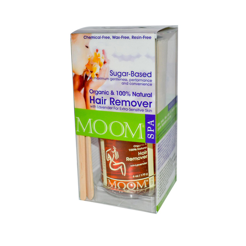 Moom Organic Hair Removal Kit With Lavender Spa Formula (1 Kit)