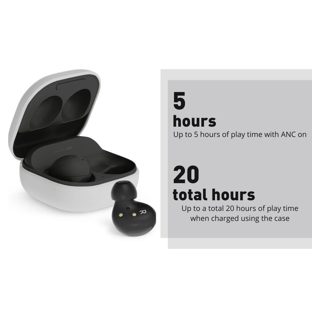Samsung Galaxy Buds2 Wireless Noise Canceling In-ear Bluetooth Earphones Graphite Sm-r177nzka