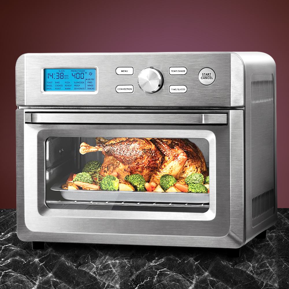 20l Air Fryer Convection Oven Lcd Fryers Kitchen Cooker Accessories