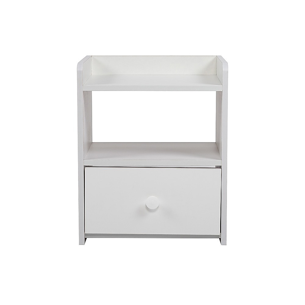 Bedside Tables Drawers Side Table Bedroom Furniture Nightstand White Unit
