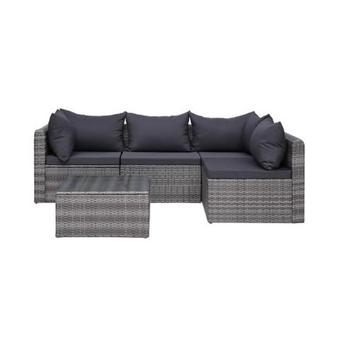 sofa set with pillows