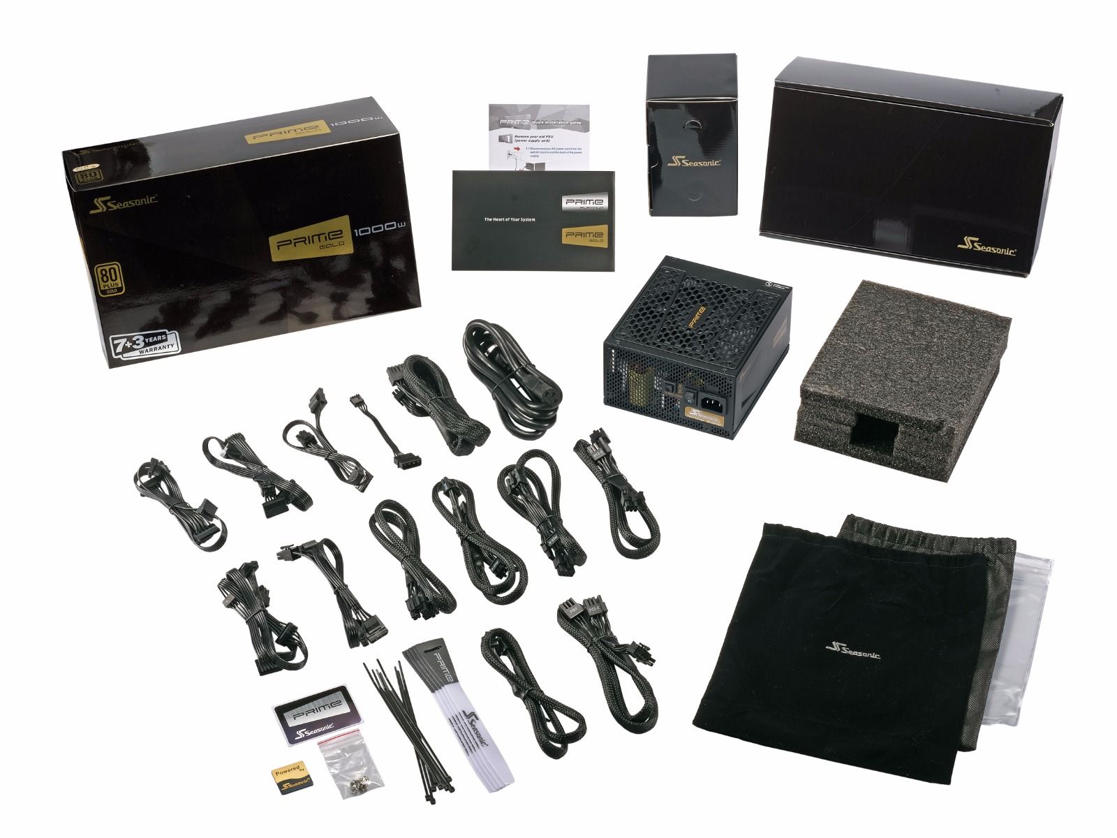 Seasonic Prime Ultra 1000w 80 Plus Gold Psu Ssr-1000gd