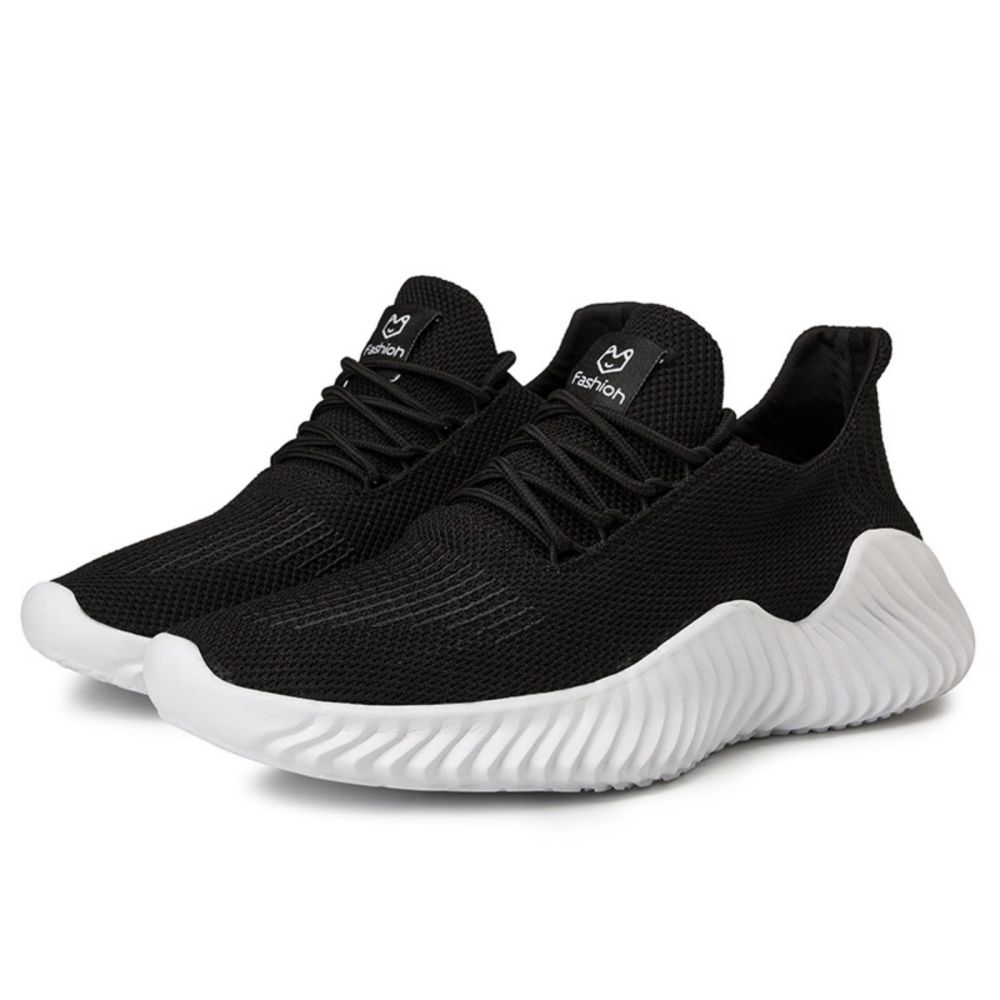 Men's Sneakers Outdoor Road Shoes Breathable Lightweight Non-slip ( Black Size Us11=us46 )