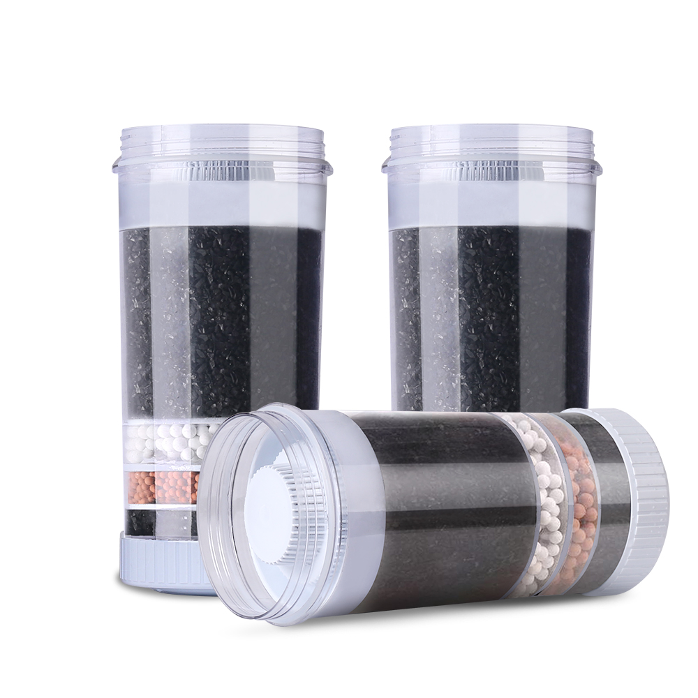 Devanti Water Cooler Dispenser Tap Water Filter Purifier 6-stage Filtration Carbon Mineral Cartridge Pack of 3