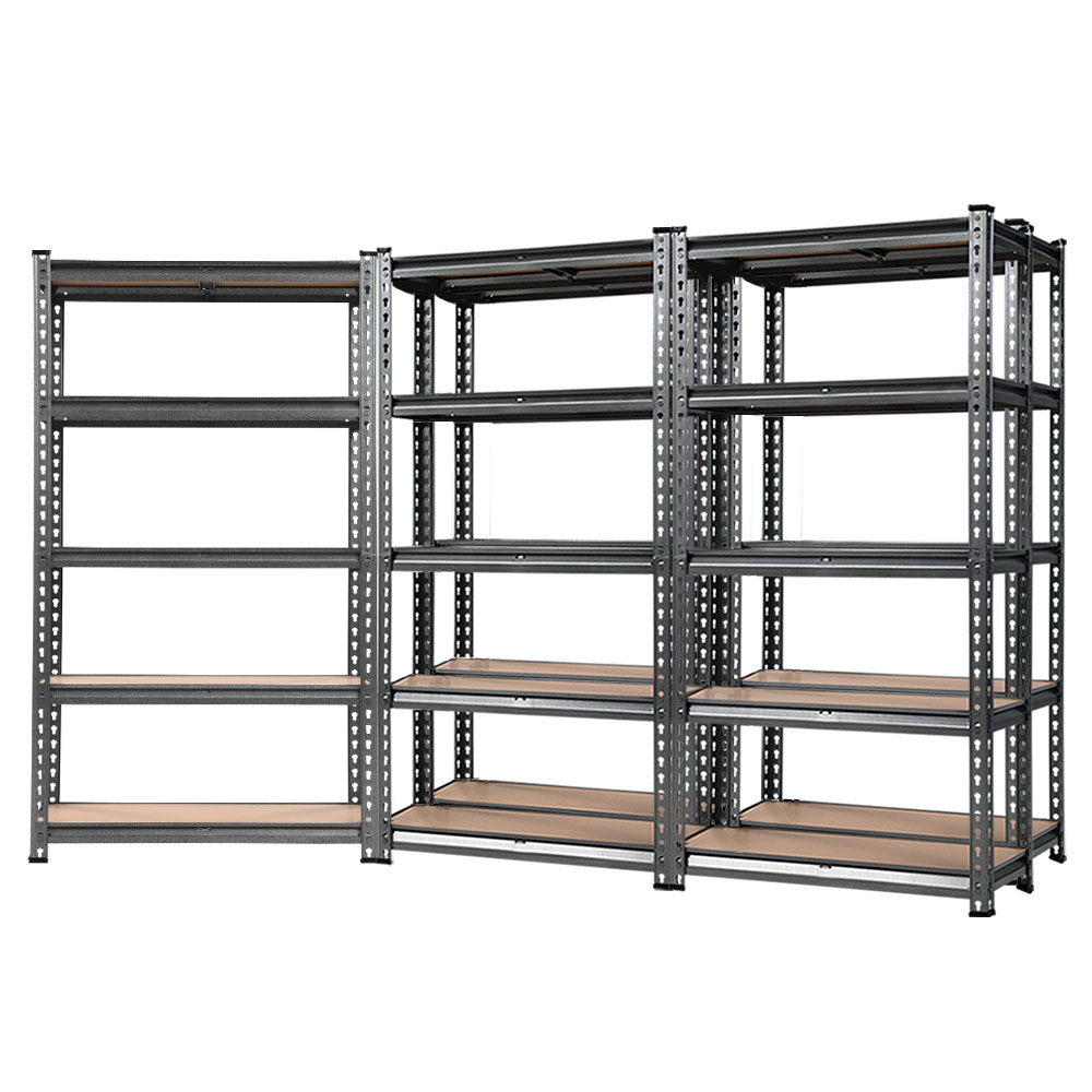 Giantz 5x1.5m Warehouse Racking Shelving Storage Rack Steel Garage Shelf Shelves