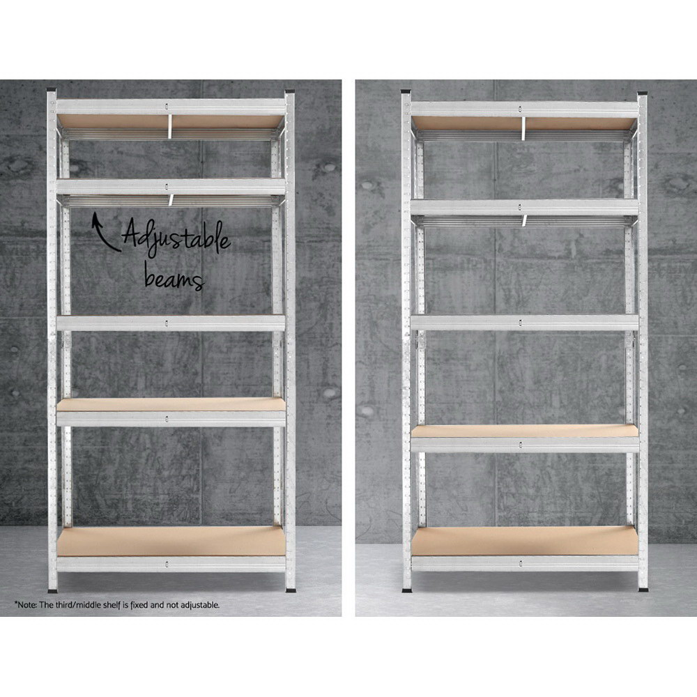 Giants 3x1.8m Warehouse Shelving Rack Racking Garage Metal Storage Shelves