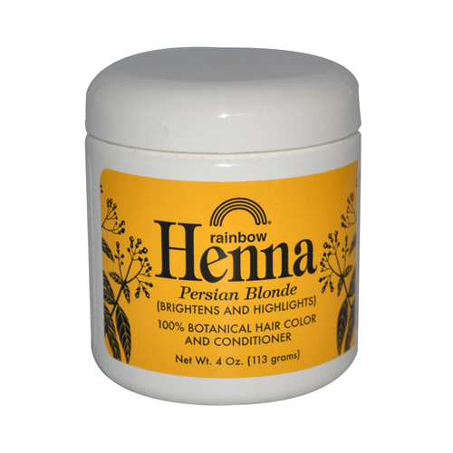 Rainbow Research Henna 100% Botanical Hair Color and Conditioner Persian Blonde 4 Oz