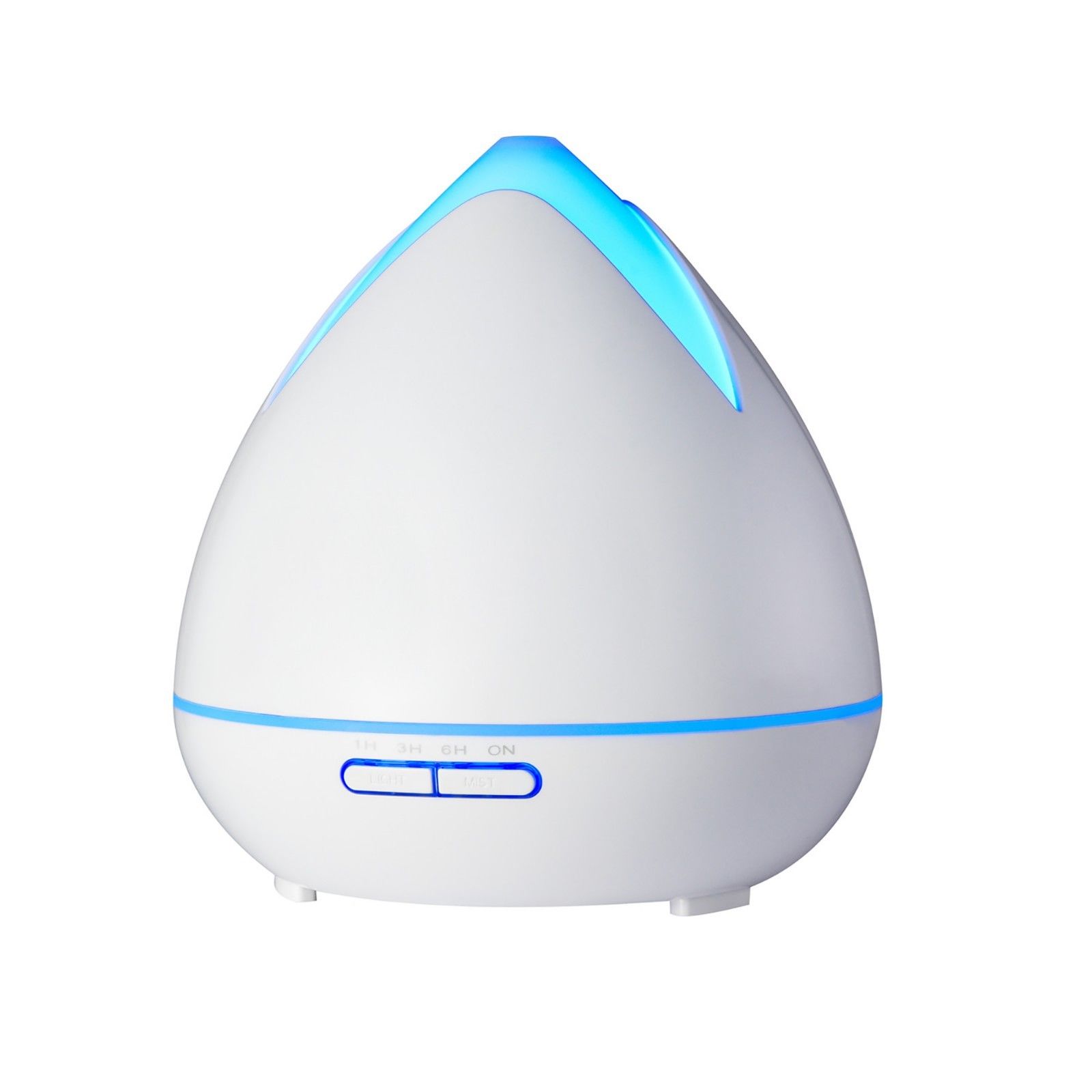 Essential Oils Ultrasonic Aromatherapy Diffuser Air Humidifier Purify 400ml - White