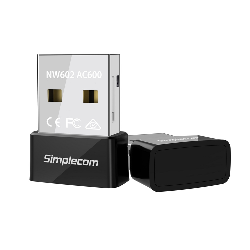 Simplecom Nw602 Ac600 Dual Band Nano Usb Wifi Wireless Adapter