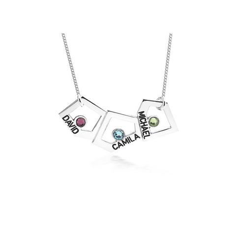 Geometric Mother Necklace 1 item
