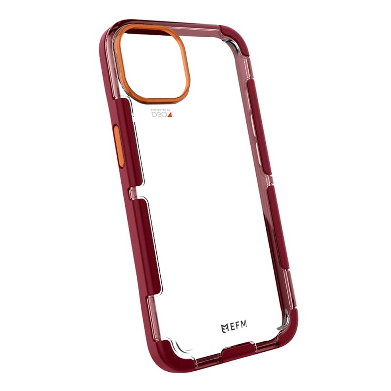 Force Technology Cayman 5g Case for Apple Iphone 13 - Red Velvet (efccaae192rev) Antimicrobial Compatible With Magsafe* 6m Military Standard Drop Tested
