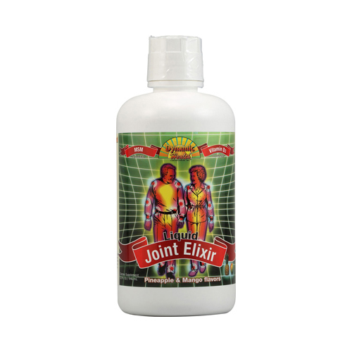 Dynamic Health Liquid Joint Elixir With Msm Pineapple and Mango (32 Fl Oz)