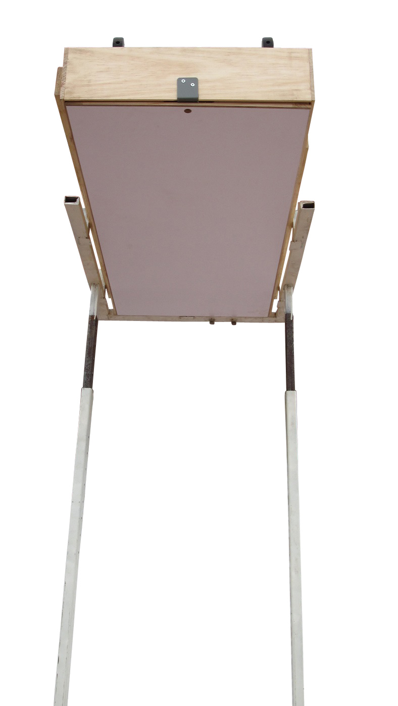 Deluxe Aluminium Attic Loft Ladder - 2700mm to 3050mm