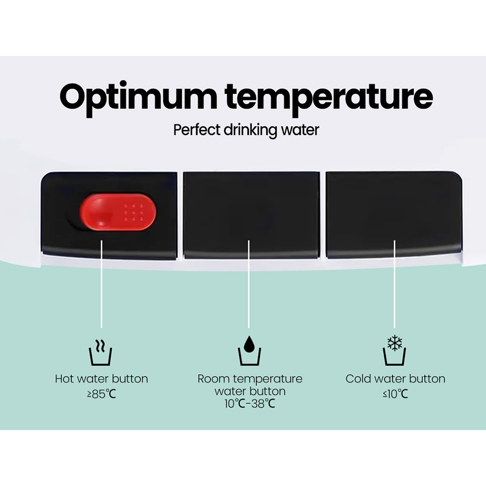 Comfee Water Dispenser Cooler 15l Filter Chiller Purifier Bottle Cold Hot Stand