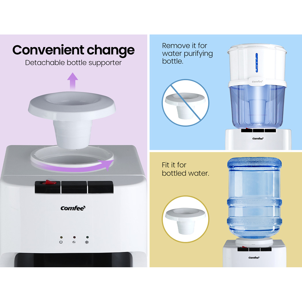 Comfee Water Dispenser Cooler 15l Filter Chiller Purifier Bottle Cold Hot Stand