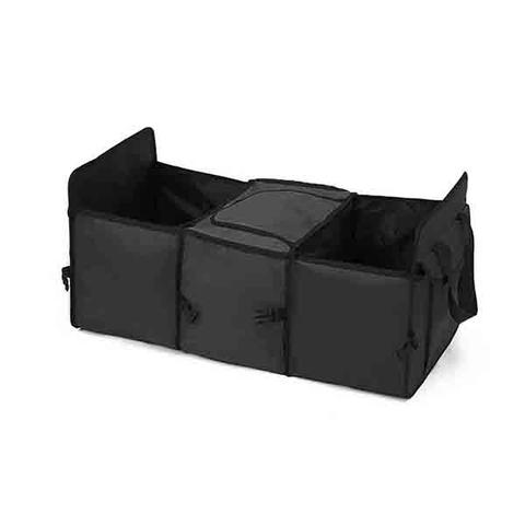 Soga Car Portable Storage Box Waterproof Cloth Multifunction Black 1 item