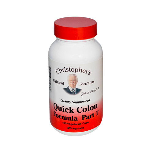 Dr. Christopher's Quick Colon Part 1 475 Mg (100 Veg Capsules)