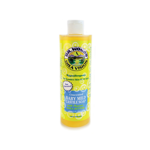 Dr. Woods Shea Vision Pure Castile Soap Baby Mild With Organic Shea Butter (16 Fl Oz)
