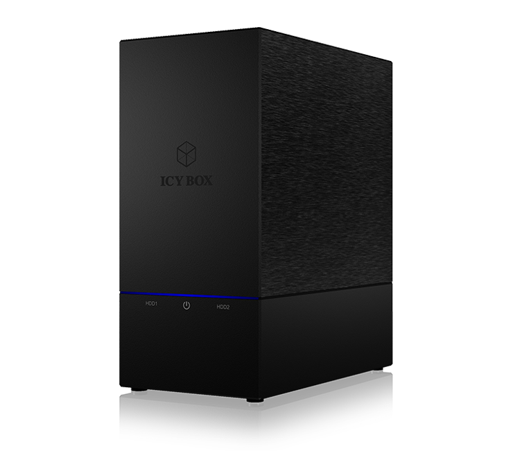 Icy Box Ib-rd3621u3 2 Bay Raid Enclosure for 3.5-inch Hdd