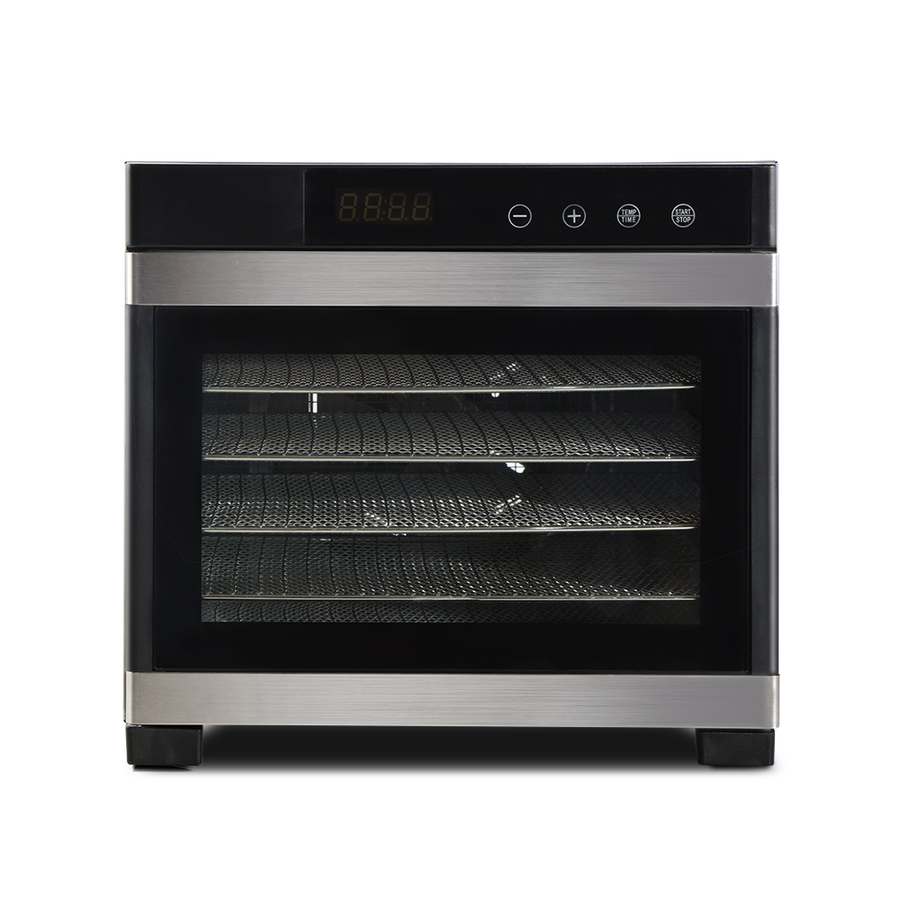 Devanti 6 Trays Commercial Food Dehydrator Stainless Steel Fruit Dryer