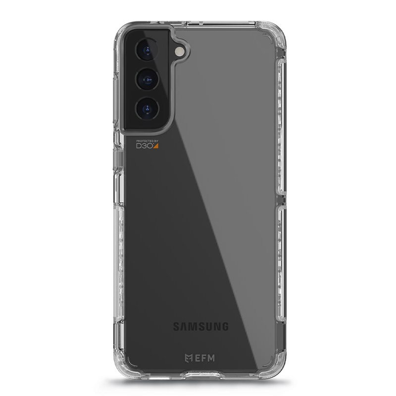 Force Technology Cayman Case for Samsung Galaxy S21 5g - Frost clear (efccasg270fcl) Antimicrobial 6m Military Standard Drop Tested Shock and Drop Protection