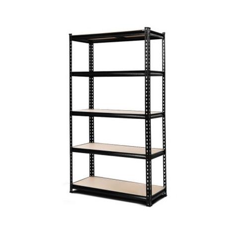 5 Shelves Steel Warehouse Shelving Racking Garage Storage Rack Grey 1 item