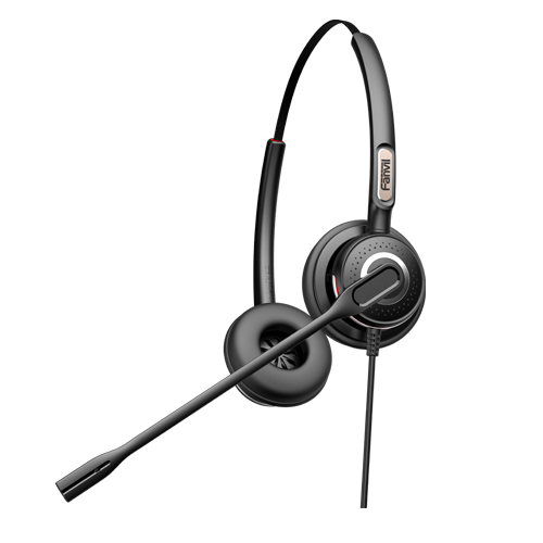 Fanvil Ht202 Stereo Headset - Over The Head Design Perfect for Any Small Office or Home Office (soho) or Call Center Staff - Rj9 Connector